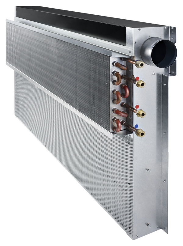 Induction-type displacement flow diffuser