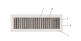Schematic illustration of diffusion grille DG-VH-AG
