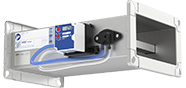 For the measurement of volume flow rates in ducts