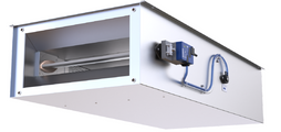 For supply air systems with demanding acoustic requirements and low airflow velocities