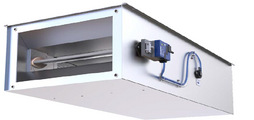 For supply air systems with demanding acoustic requirements and low airflow velocities