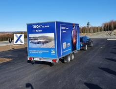 Roadshow med vår splitter nye messehenger
