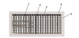 Illustrazione schematica della griglia di ventilazione DGMOVE-SELF