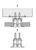 Avtagbar front