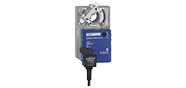 For modulating operation and for switching between the heating and cooling modes of adjustable air terminal devices