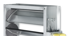 For extremely low-leakage shut-off in air conditioning systems