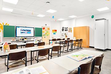 TROX LUFTREINIGER in der Pestalozzi Grundschule, Neukirchen-Vluyn