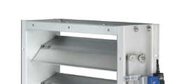For shutting off the airflow in air conditioning systems