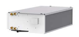 Unidad fancoil modular de diseño compacto para tratamiento de aire, indicada para instalación horizontal en falsos techos de sistemas a 2 o 4 tubos