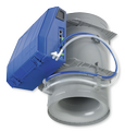 Volume flow rate measuring unit,
variant VMLK, with nozzle and circular spigot